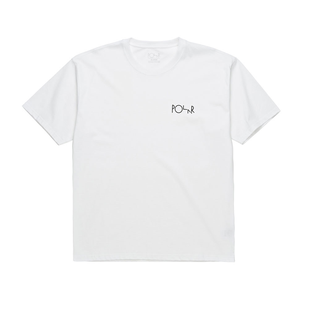 Футболка Polar Script Logo Tee White купить с доставкой на сайте OddDays.