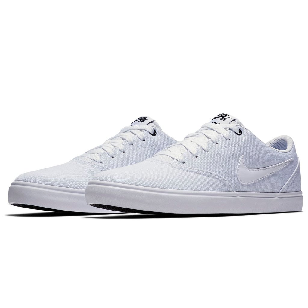 Nike SB Check Solarsoft Canvas Skateboarding White White