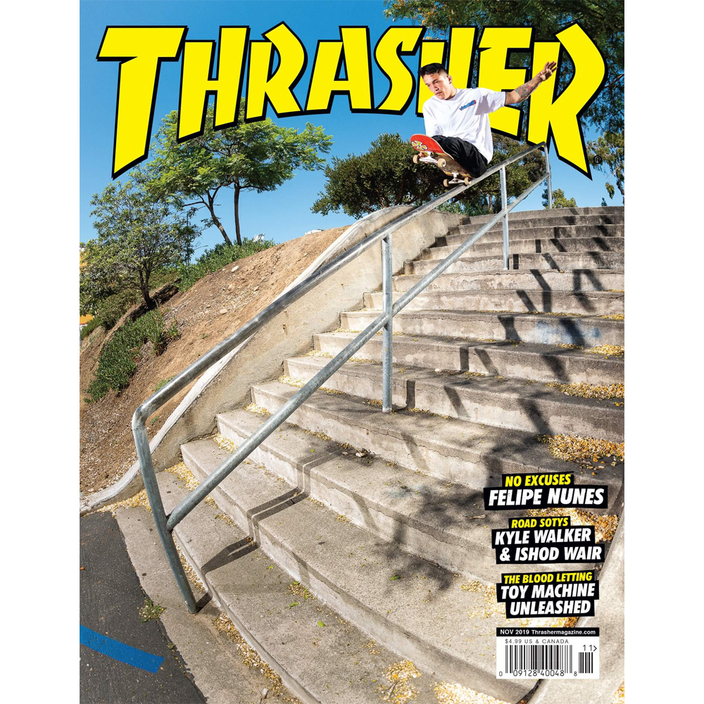 Журнал <b>Thrasher</b> Magazine Ноябрь 2019 и другие журналы <b>Thrasher</b> на сайте ске...