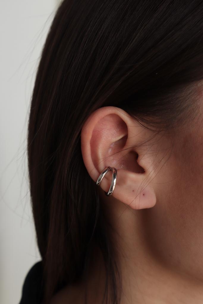 Кафф Double , серебро 925