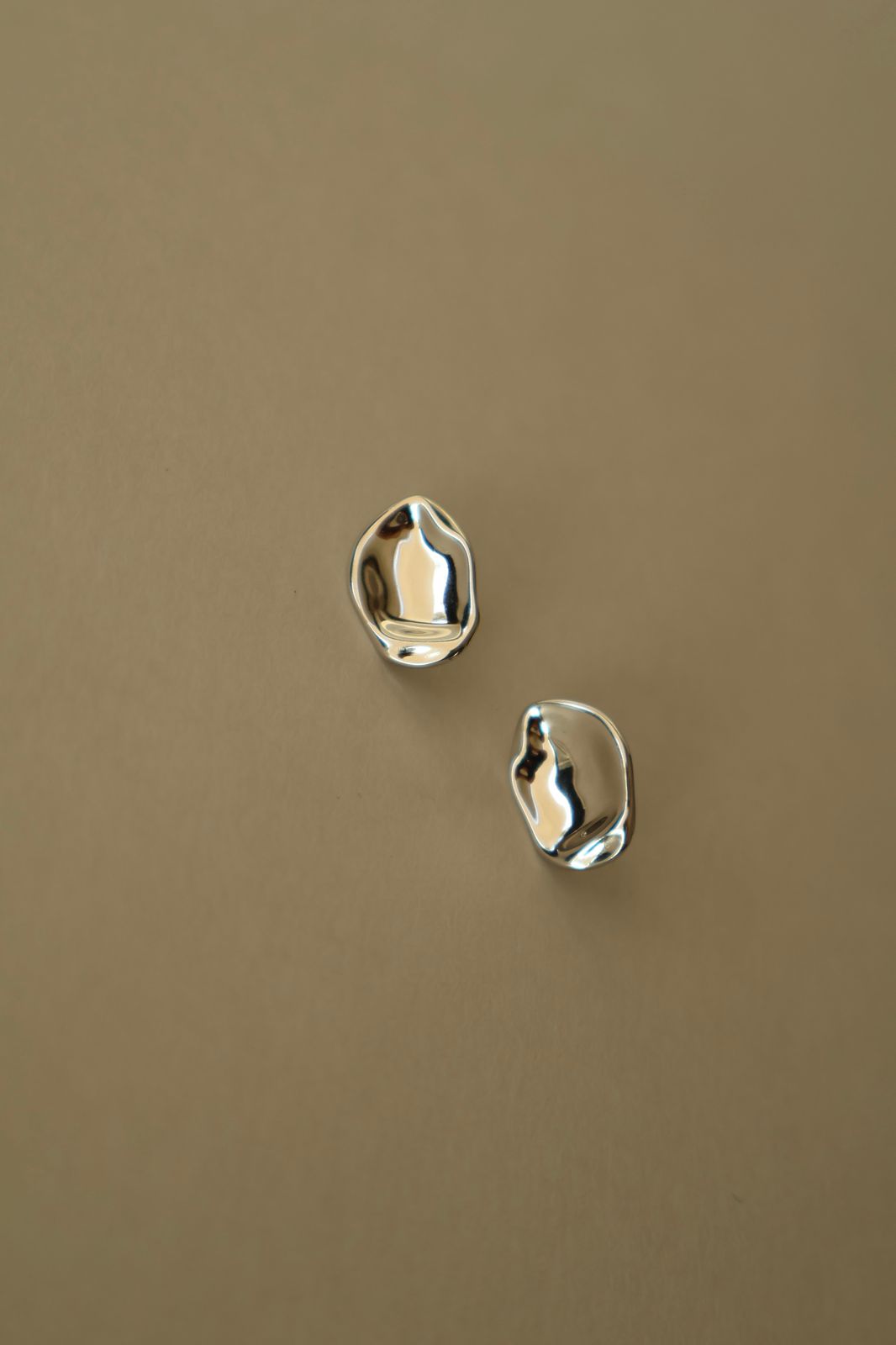 Пусеты Distortion, серебро 925