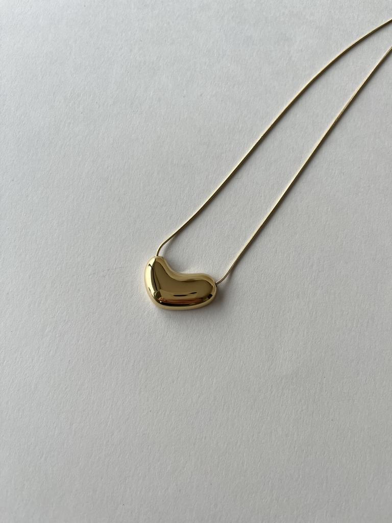 подвеска Agmes Heart mini, позолота