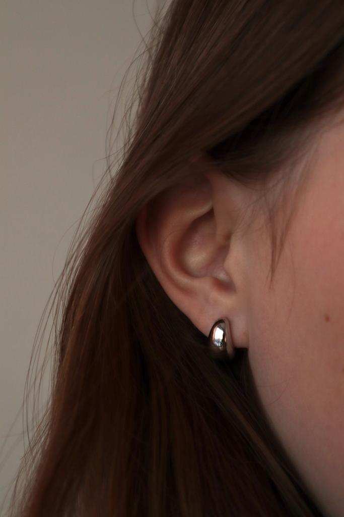 Серьги Flowing, серебро 925