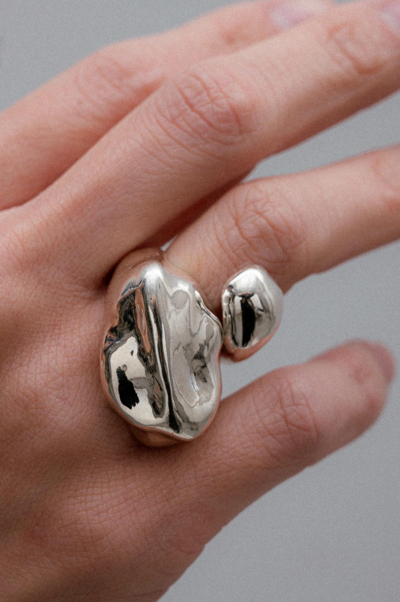 Feather ring серебро 925