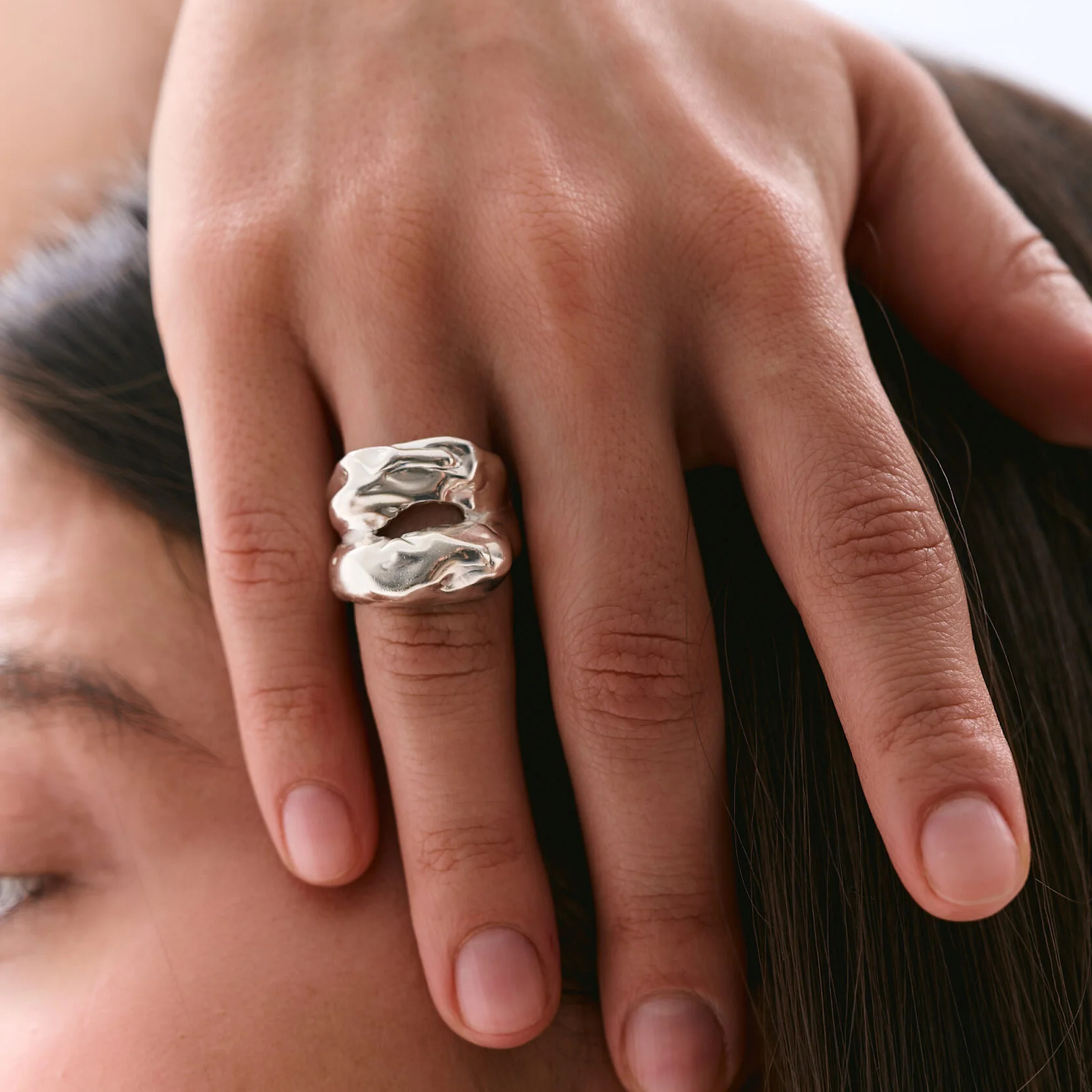 Double ring серебро 925