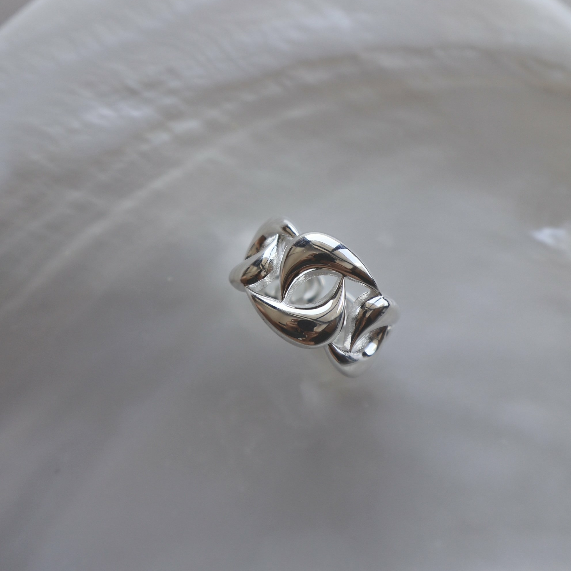 Кольцо Chain серебро 925