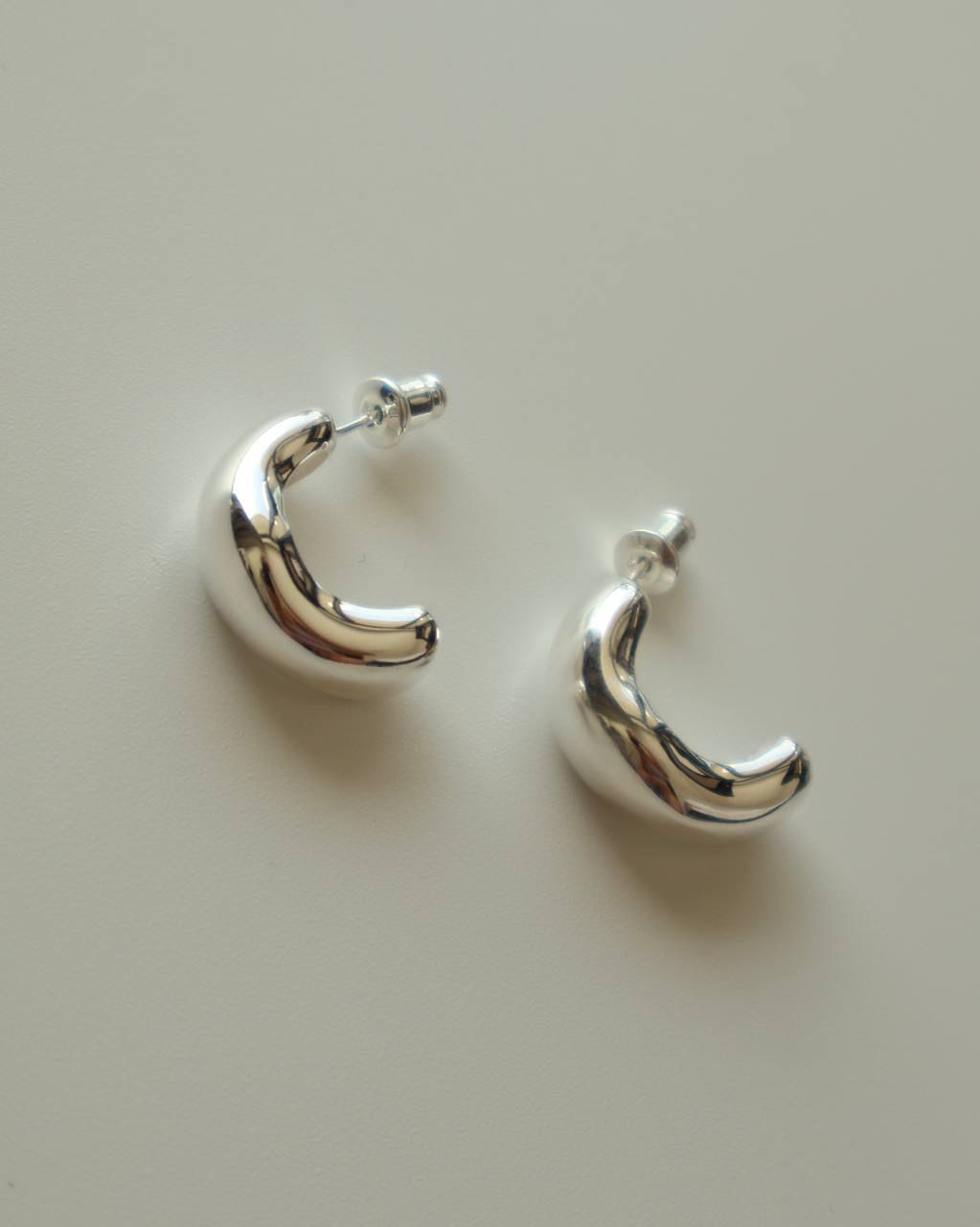 Серьги Elbow , серебро 925