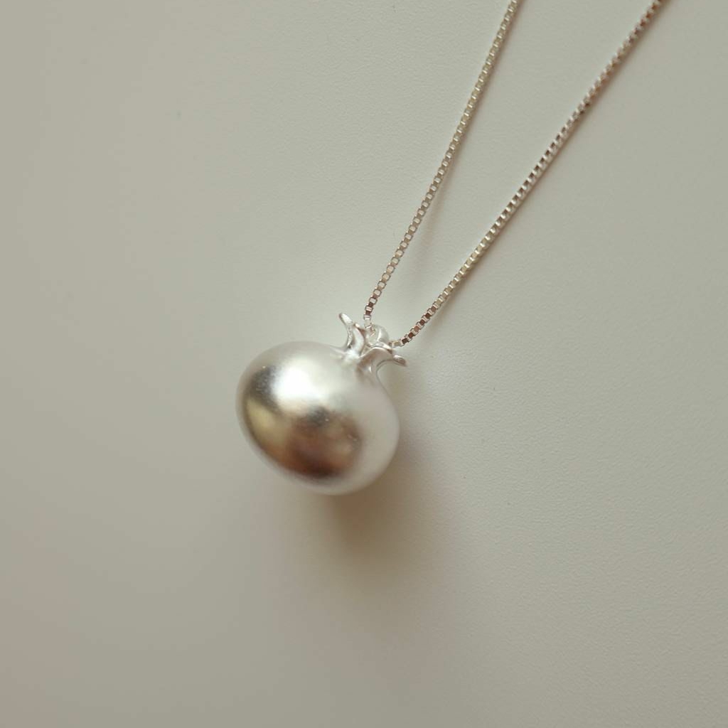 Колье Pomegranate . серебро 925