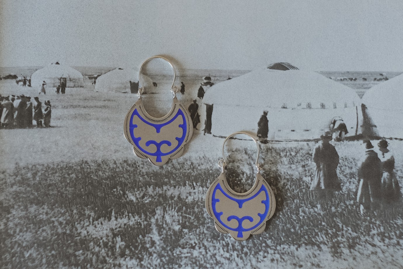 Серьги Kok серебро 925