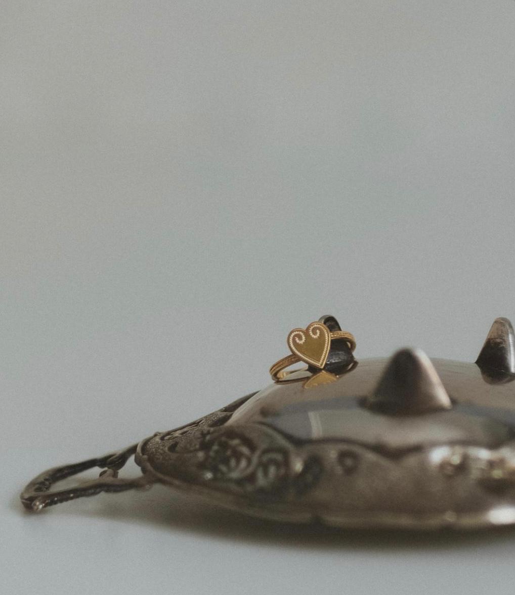 Кольцо Alau серебро 925 + позолота