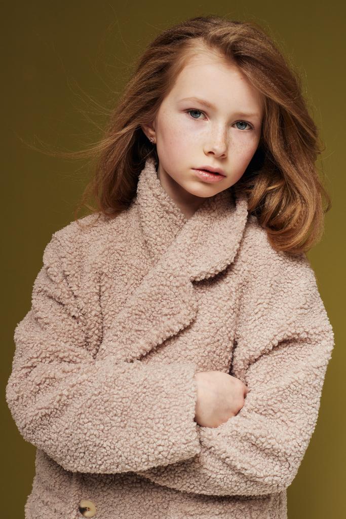 ПАЛЬТО-БАРАШЕК ( БЕЖ)