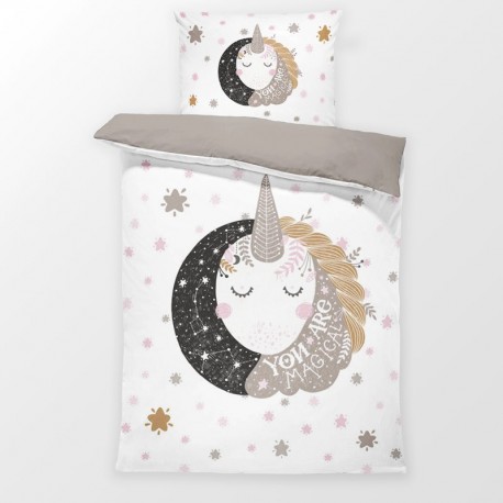 73.13- Панель на одеяло - Единорог