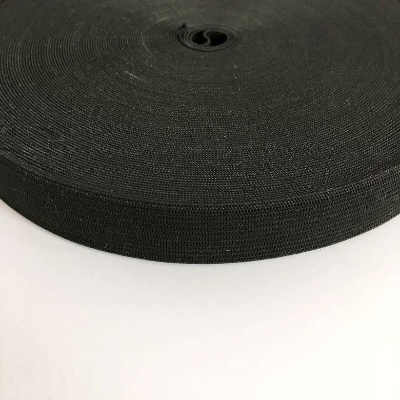 71.08.- Гумка, 2 см - чорна (1 м/25 м)