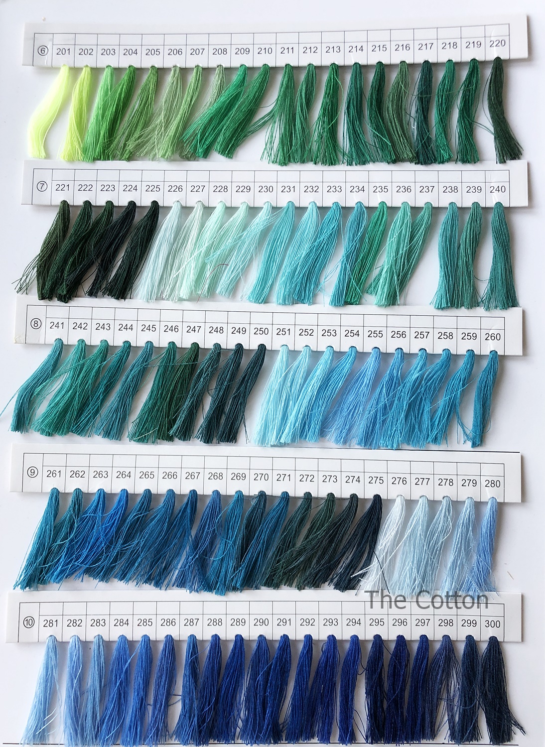 81.2.- Нитки швейні 40/2, котушка 400 ярдів - Палітра 2