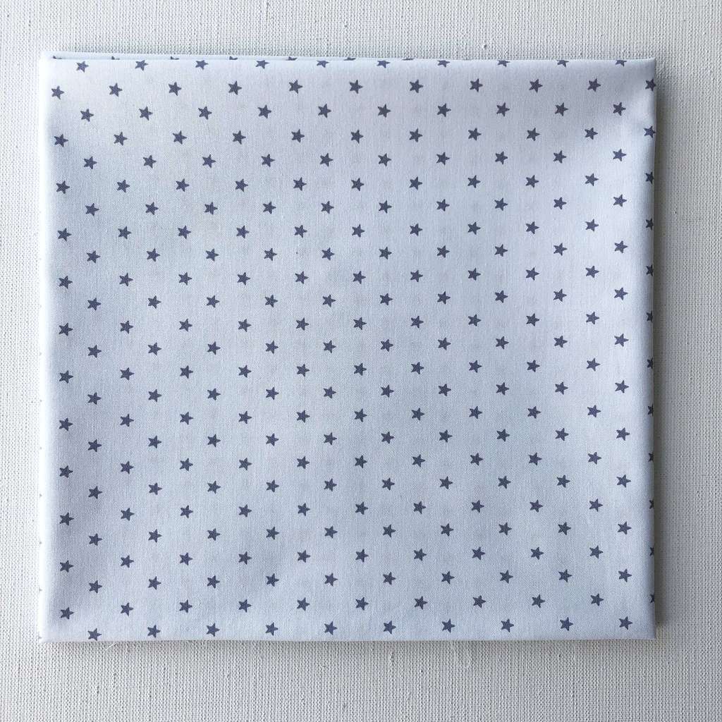 14.150.1. Відрізи бавовни - Сатин - Міні зірочки на блакитному
