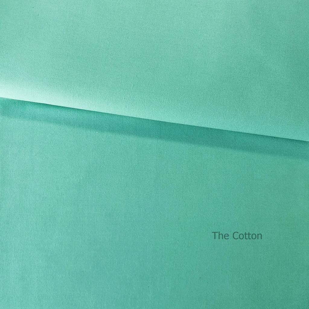 15.09.3. Відрізи бавовни - Сатин однотонний - Темно-м'ятний