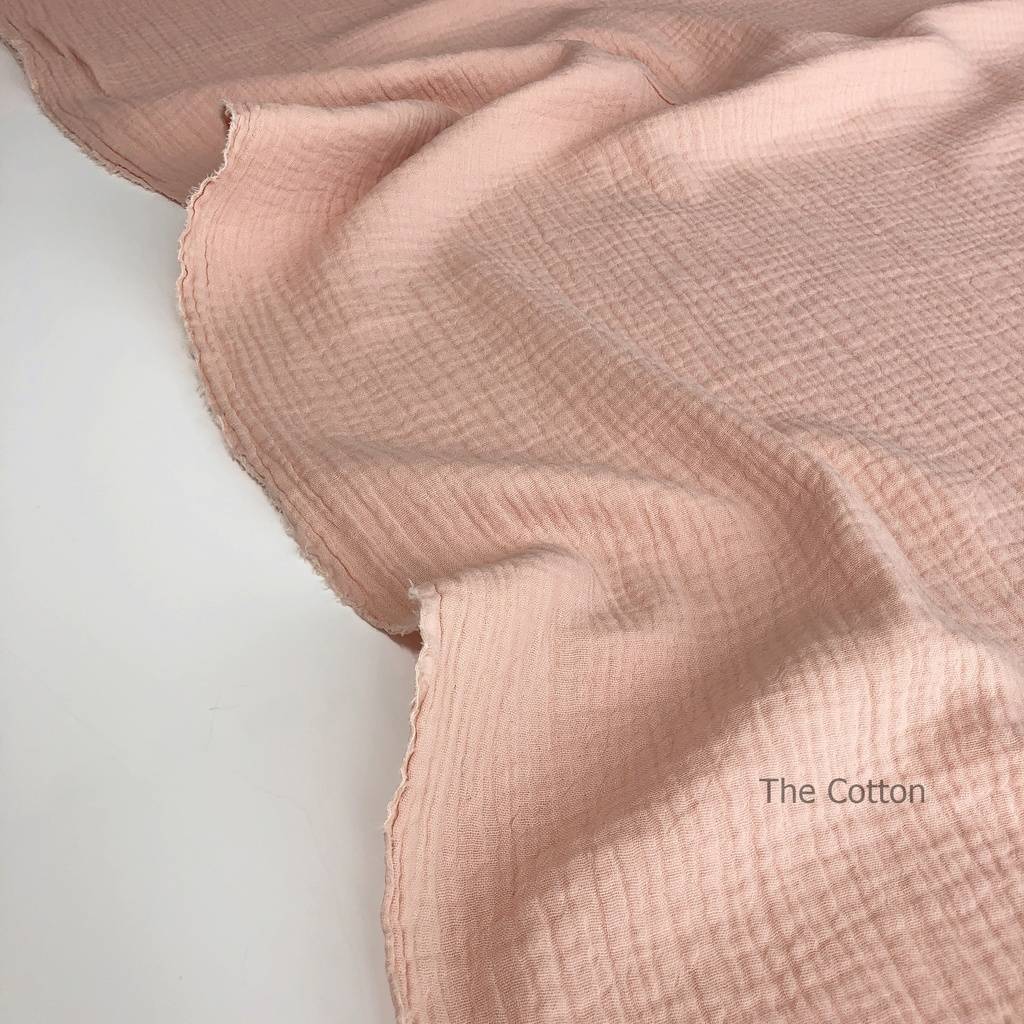 Муслин для детской одежды и текстиля - Персиковая пудра