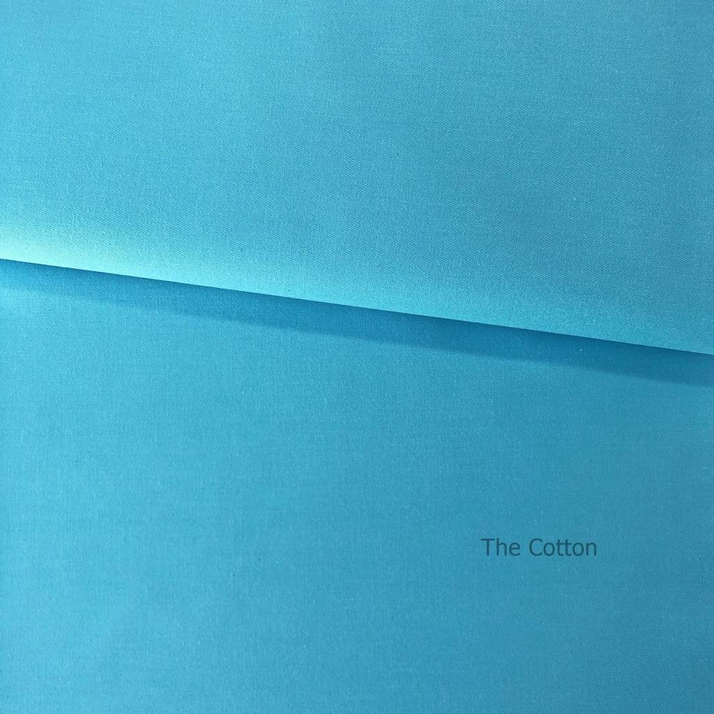 15.10.3. Відрізи бавовни - Сатин однотонний - Лазурний