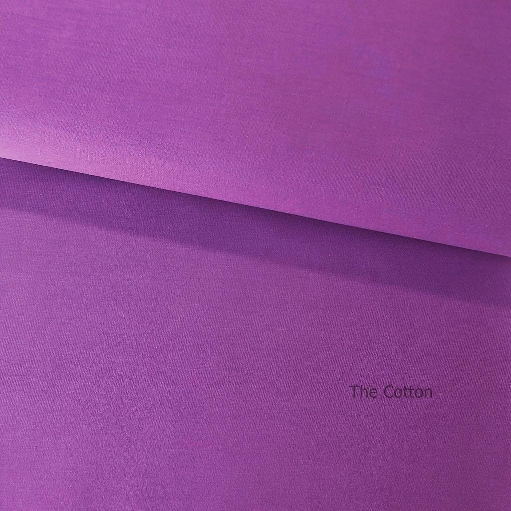 Отрезы тканей, однотонный хлопок Пурпурный (фиалковый)
