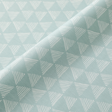 14.182.1. Бавовна Сатин - Смугасті трикутники на шавлії