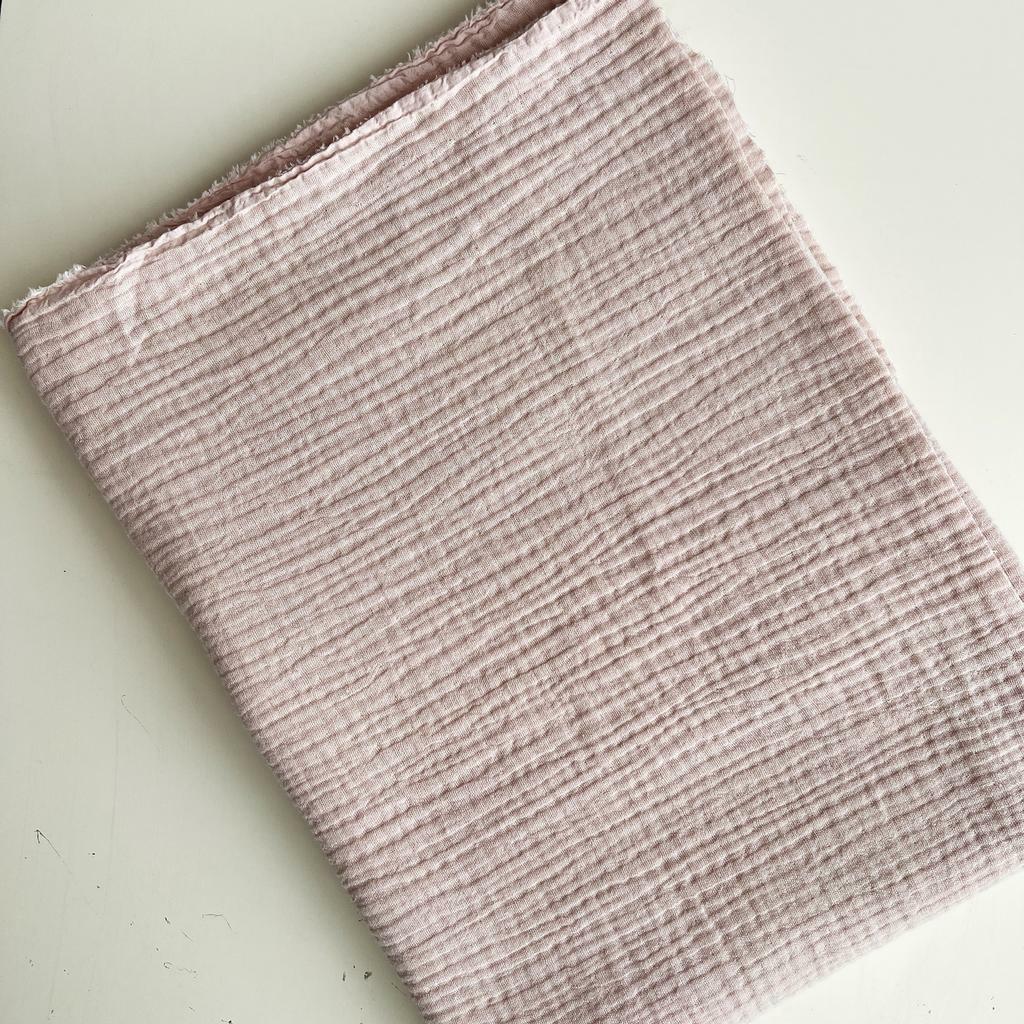 Муслін двошаровий - Бежево-пудровий (05)