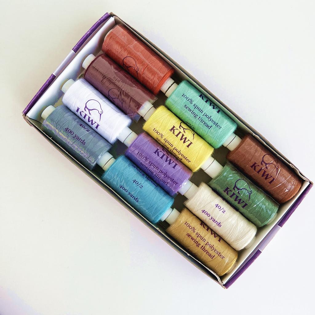 81.10.2.- Набір ниток 40/2, 400 ярдів - (12 шт.)