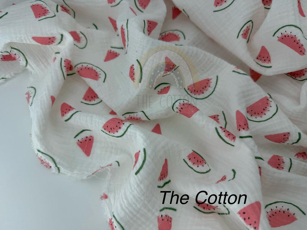 Муслін - Кавуни шматочки  на молочному