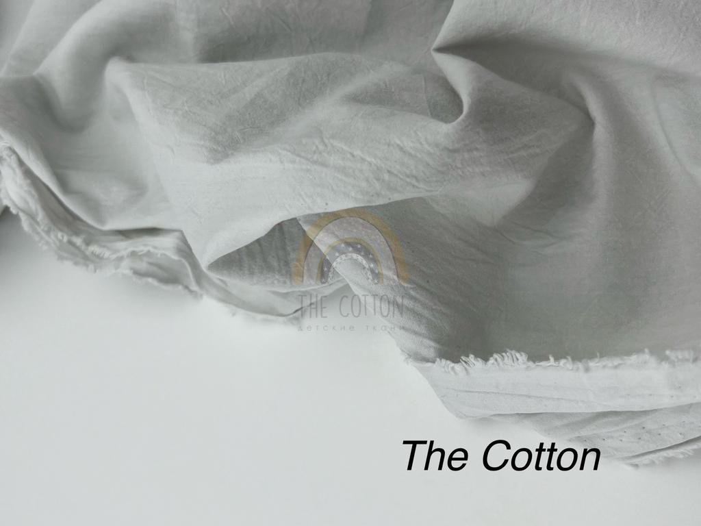 Варена Бавовна однотон - Світло-сірий