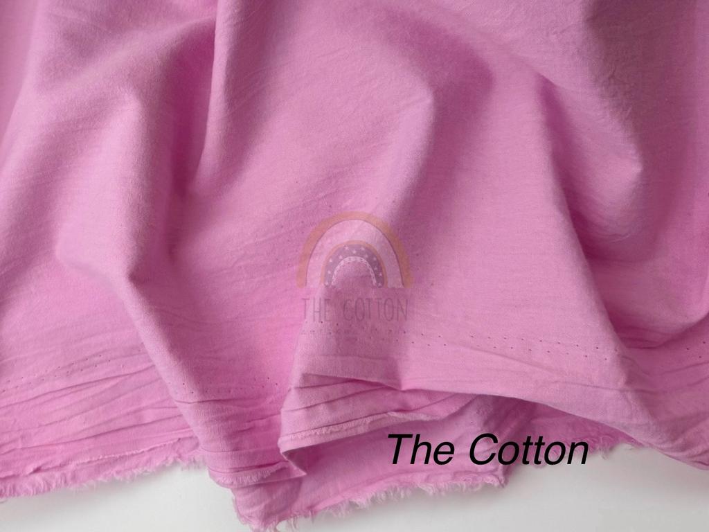 Варена Бавовна однотон - Рожевий