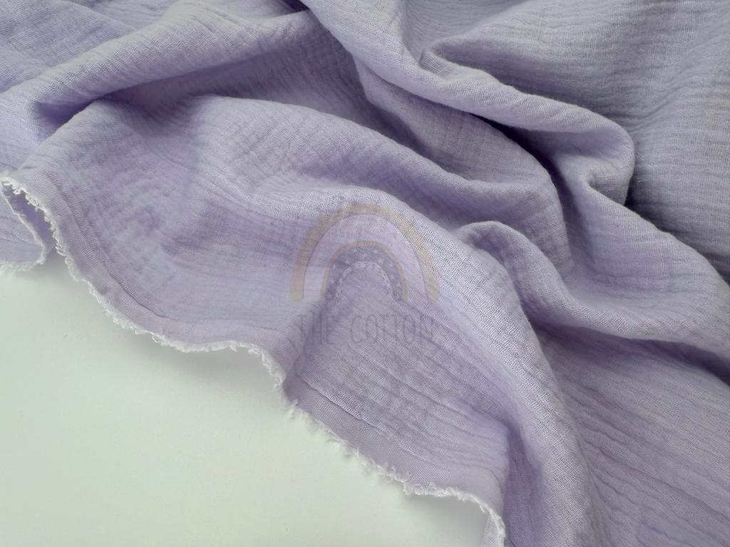 Муслін двошаровий - Пильно-бузковий (79)