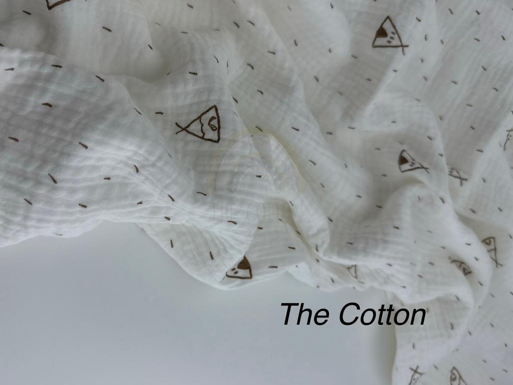 Муслін двошаровий - Вігвами на молочному