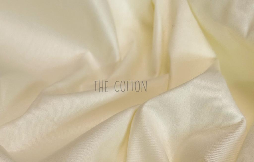 Бавовна Сатин однотон - Айворі SO 47