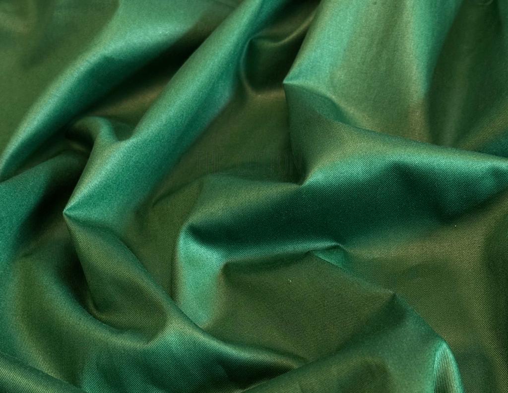 Бавовна Сатин однотон - Зелений SO 534