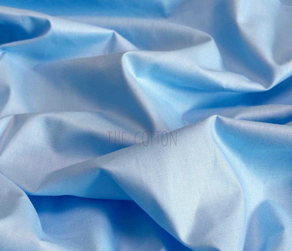 Бавовна Сатин однотон - Блакитний SO 475