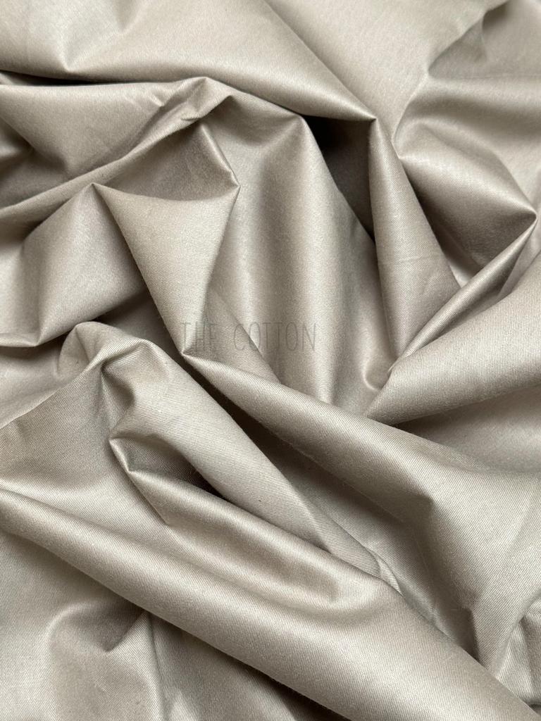 Бавовна Сатин однотон - Світло-сірий SO 605