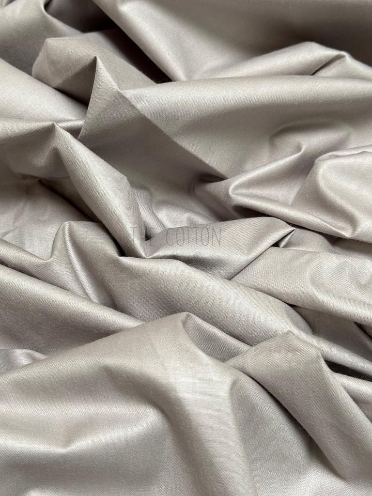 Бавовна Сатин однотон - Сірий графіт SO 372