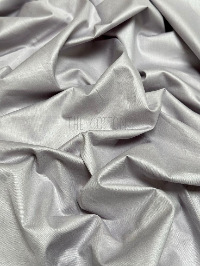 Бавовна Сатин однотон - Сірий SO 559