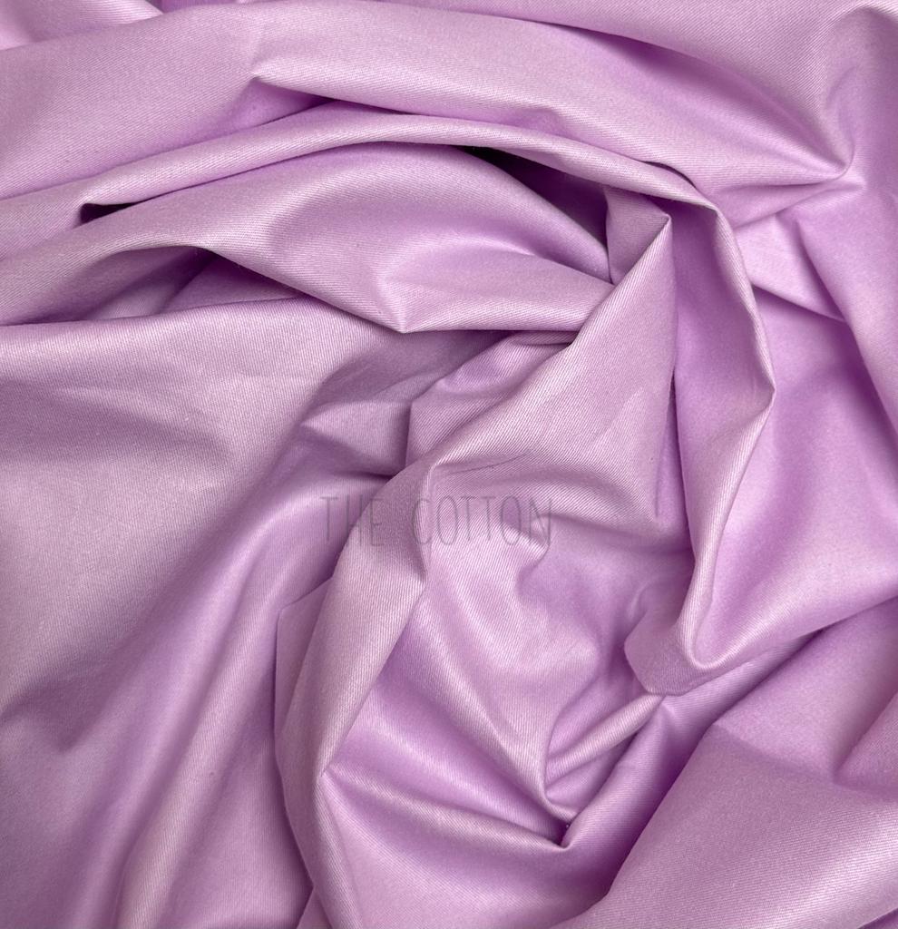 Бавовна Сатин однотон - Світлий бузок SO 34