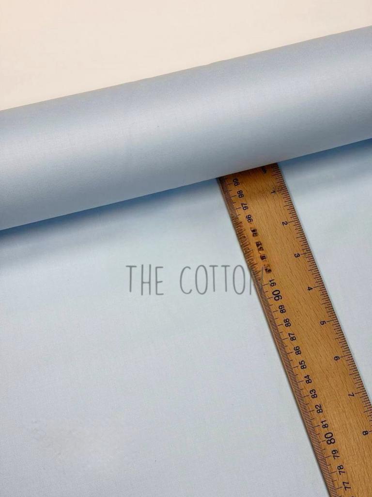 Бавовна Сатин однотон - Світло-Блакитний SO 397