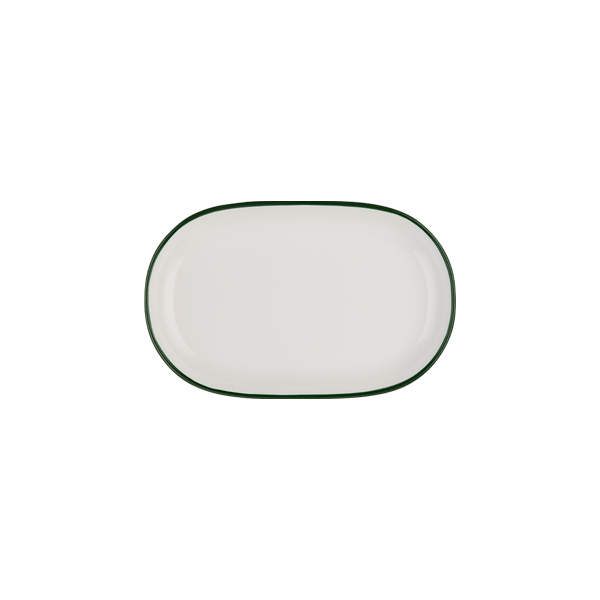 Блюдо овальное 28 см ID FINE, Modest Green (6)