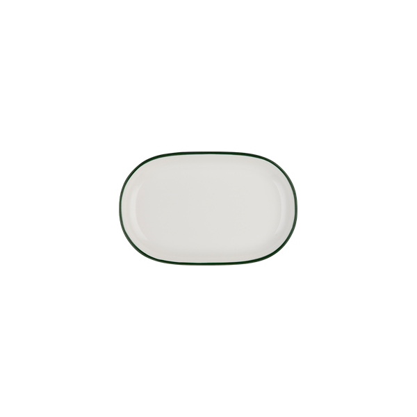 Блюдо овальное 23 см ID FINE, Modest Green (12)