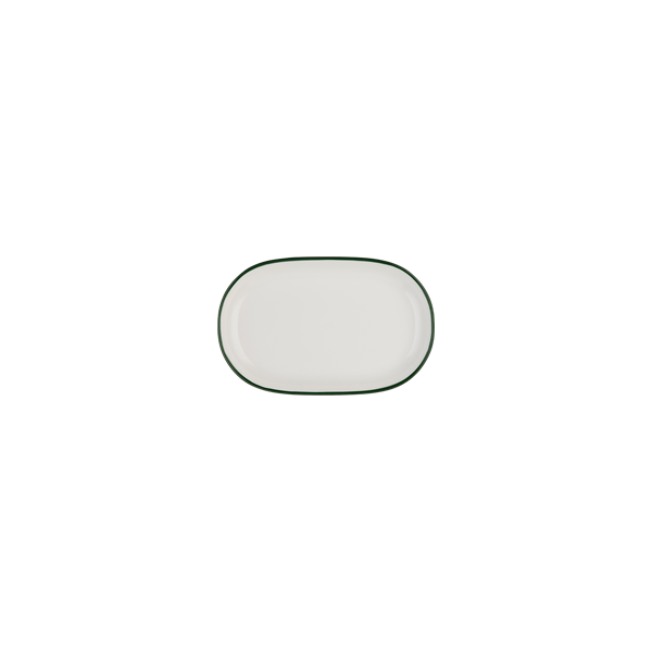 Блюдо овальное 18 см ID FINE, Modest Green (12)