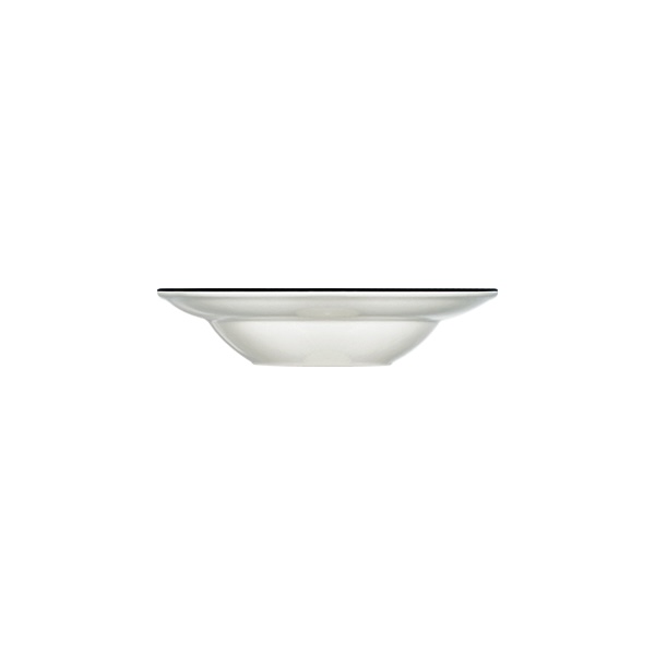 Тарелка глубокая с бортами 28 см 560 мл ID FINE, Modest Black (6)