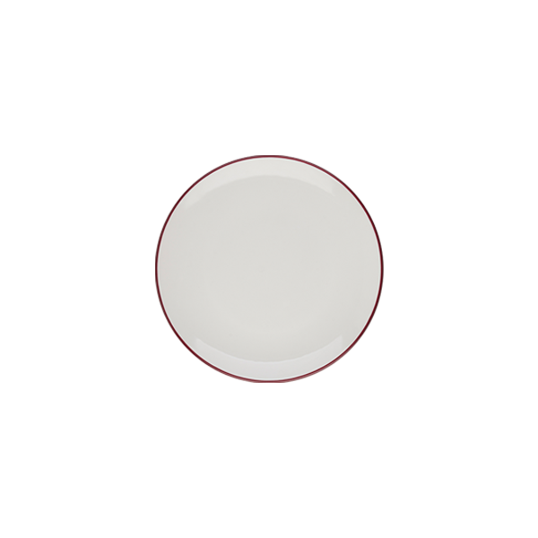 Тарелка 23 см ID FINE, Modest Maroon (12)