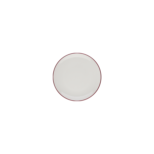 Тарелка 17 см ID FINE, Modest Maroon (12)