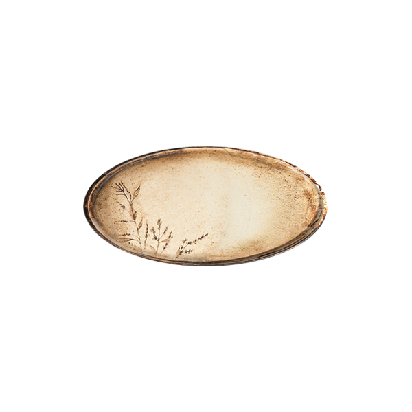 Блюдо овальное 32 см ID FINE, Fall Beige (6)