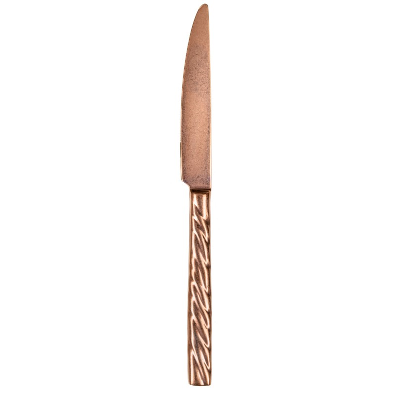 Нож столовый 22 см NARIN, Vega Retro Copper PVD
