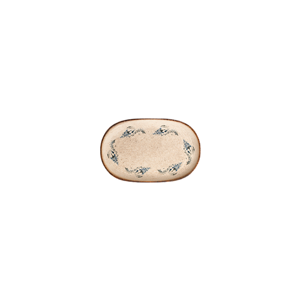 Блюдо овальное 18х12 см ID FINE, Voyage Navy (12)