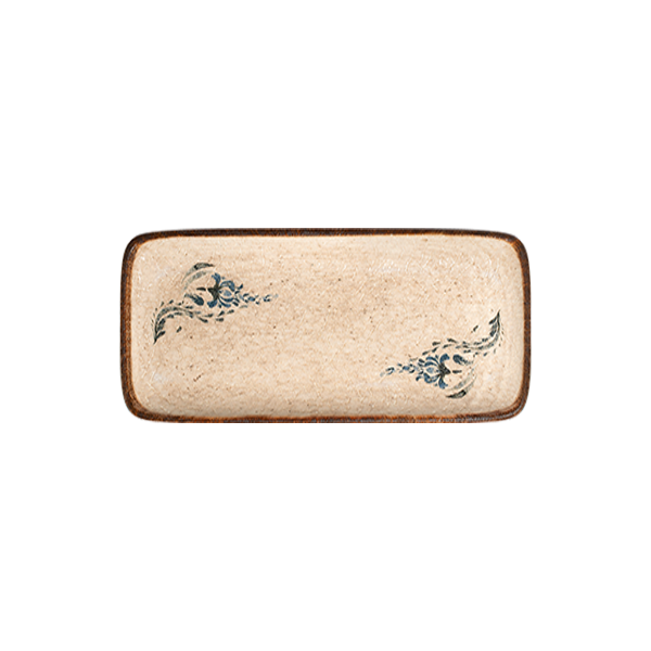 Блюдо прямоугольное 34х16 см ID FINE, Voyage Navy (6)