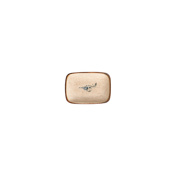 Блюдо прямоугольное 14х10 см ID FINE, Voyage Navy (12)